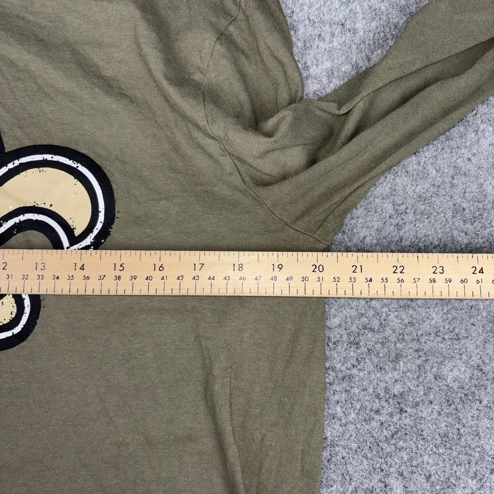 Nike New Orleans Saints Salute To Service Shirt Mens Medium Long Sleeve NFL EUC